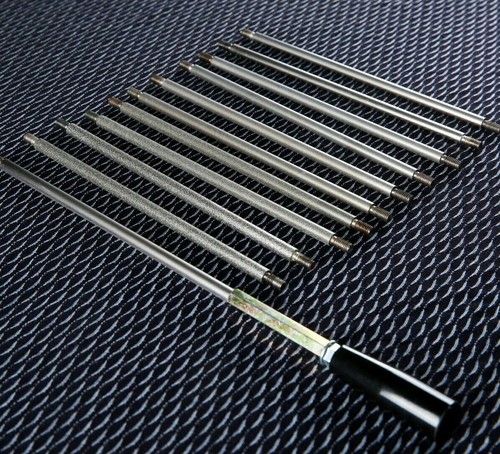 Knife sharpener cylinder - knife,